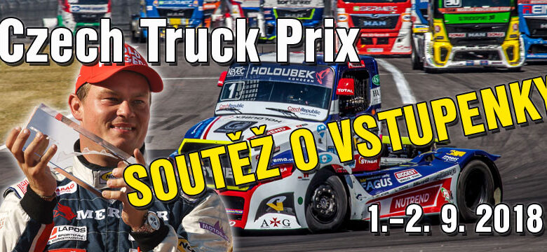 Výsledky soutěže o vstupenky na Czech Truck Prix 2018