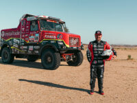 #508 Aleš Loprais, Petr Pokora a Jaroslav Valtr ml. – Praga V4S DKR, Instaforex Loprais Team, Dakar 2023