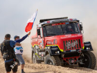 #508 Aleš Loprais, Petr Pokora a Jaroslav Valtr ml. – Praga V4S DKR, Instaforex Loprais Team, Dakar 2023