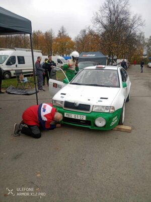 Martin Adam/Vojtěch Klust - škoda Octavia ex Triner - foto Michal Hora