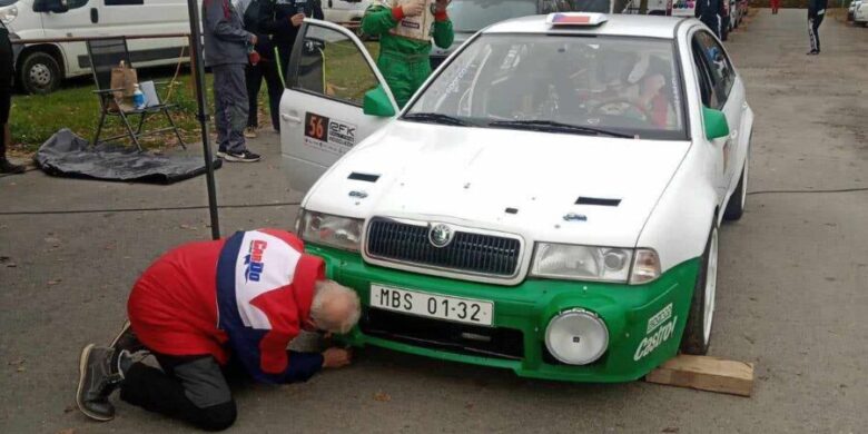 Martin Adam/Vojtěch Klust - škoda Octavia ex Triner - foto Michal Hora